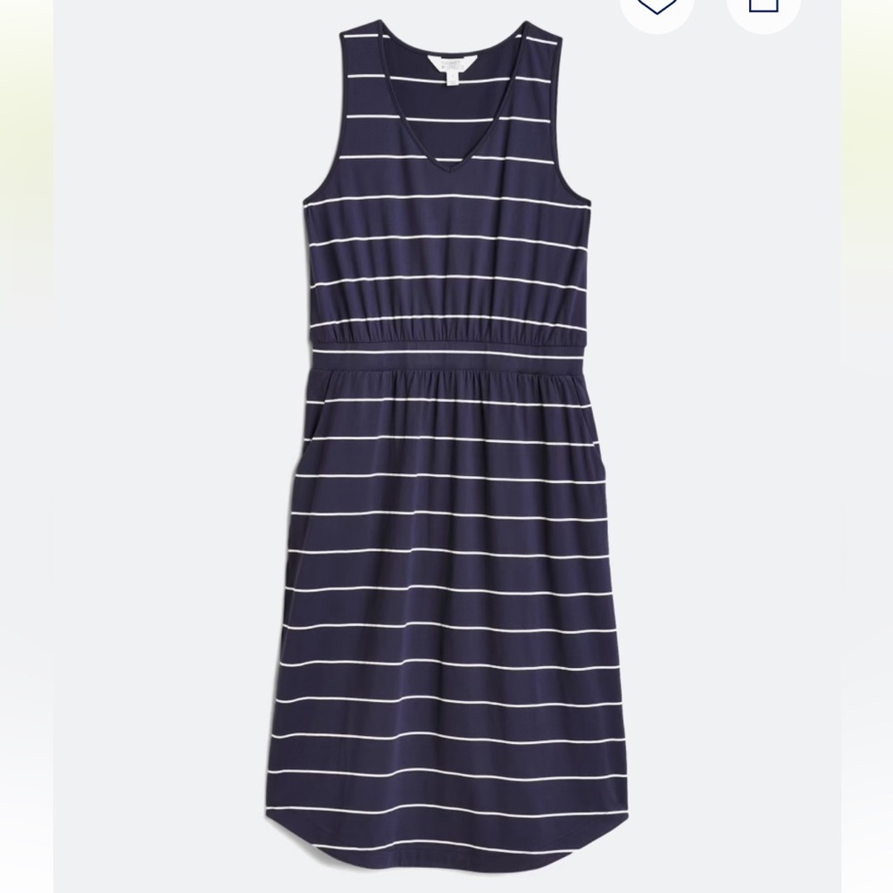 Market & Spruce Gina Knit V-Neck Midi Dress